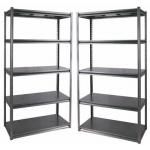 150kg Adjustable Steel Long Span Shelving With Column Slot Design for sale