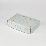 Unique Commerce Postal Corrugated Skincare Shipping Box Packaging Custom Logo for sale
