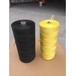 PP Offshore Flame Retardant Fillers Black Color Twisted High Tenacity 1.3 - 3.5g/d for sale