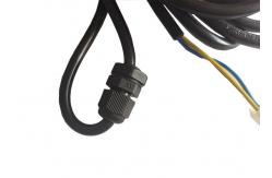 China 3 Pin Non Removable Plug Electronic Wiring Harness Power Cord supplier