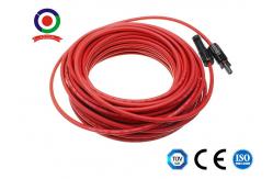 China TUV Flame Free PPO 4mm2 Solar Panel Extension Cable supplier