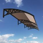 Customize Protect windows DIY Polycarbonate PC Canopy Durable Versatile for sale