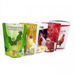Moisture Proof Plastic Pouches Packaging Food Plastic Bag Zipper Top Customized Color for sale
