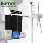1KW 5KW GREEF Energy Low Noise Horizontal Axis Wind Turbine Power System Complete Kit for sale