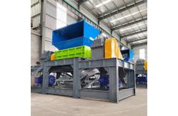 China Plastic Bumper Shredder Machine Plastic Waste Barrel Shredder supplier