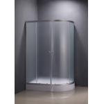 1150x800x1950mm 4mm Self Contained Shower Units Silver Aluminum Frame for sale