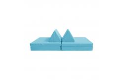 China Customized Waterproof Inner Liner Kids' Explorer Play Foam Couch Sofa supplier