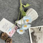 New simulation flower, Yu Meiren, Western chrysanthemum, soft decoration, fake flower, wedding hall bouquet, engineering flower decoration flower for sale