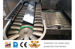 China Size Customized Ice Cream Cone Production Line 10500Lx2400Wx1800H supplier