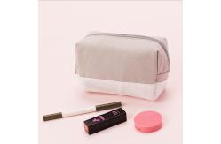 China Portable Small Shell Shape Canvas Zipper Cosmetic Bags supplier