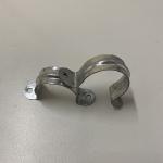 Antirust Fixed Zinc Galvanised Pipe Saddle Clamps U Shaped Pipe Clamp for sale