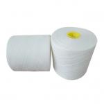 Raw White Dyeing Tube type 100% Polyester Ring Spun Yarn 20s/2, 40/2, 60/2 for sale