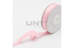 China Good Tearing Strength Pink Silicone Elastic Tape / Unbreakable Rubber Bands For Jumpsuits supplier