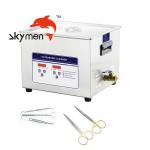 Digital Timer Heater Medical Ultrasonic Cleaner Dental Instruments Sterilizing 10L 240W for sale