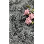 Polyester Sequin Corded Lace Fabric Elegant Sequin Embroidered Lace Sequin Fabric for sale