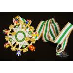 80*3MM Size Custom Metal Awards With Cut Out Design And Some Stones On It for sale