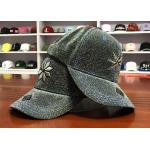 ODM Sports Dad Hats Adjustable ACE Bling Structured Metal Thread 3D Embroidery Flower for sale