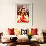 PS OR MDF Frame 3D Lenticular Printing Service / Religion Picture for sale