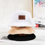 Soft Warm Fishing Outdoor Vacation Winter Fleece Bucket Hat for sale