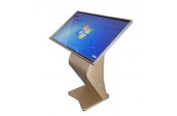 China Android Windows System Queue Management Kiosk , Touch Screen Information Kiosk supplier