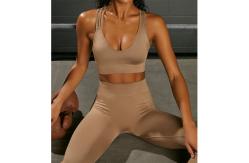 China Womens Springy Seamless Sexy Yoga Sets For Gym Fitness supplier