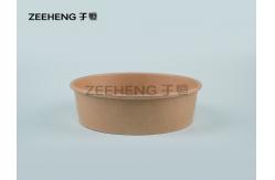 China 26oz Biodegrabale Disposable Paper Salad Bowl With Lid supplier