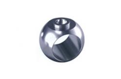 China Hastelloy C-4 Valve Balls Hollow Trunnion Valve Ball Without Stem supplier