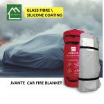 600g/M² Gray Car Flame Retardant Blanket, Multi-Functional Flame Retardant6*8m for sale
