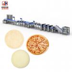Automatic Flatbread Pizza Base Production Line 3PHPizza Dough Press Machine for sale