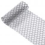 Cleanroom Soft Black Grid Transparent ESD Anti Static PVC Curtain for sale