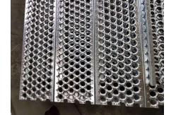 China Aluminum Round hole Perf O Grip Safety Grating For Walkway Platform supplier