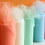 Organza Tulle Rolls 100 Yards Length 100Y Care Instructions Hand Wash Or Dry Clean for sale