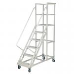 Electrostatic Spray 200kg Load Capacity Steel Step Ladders for sale