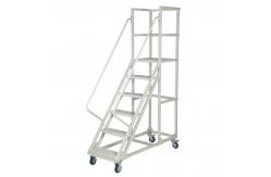 China Electrostatic Spray 200kg Load Capacity Steel Step Ladders supplier