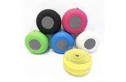 China Waterproof Shower Speaker Plastic Wireless Speaker With Suction Cup supplier