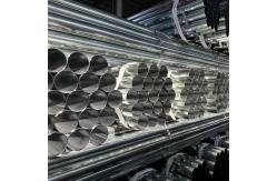China Galvanized Steel Round Tubing S235JRH Wall Thickness 0.8mm~2.75mm supplier