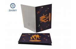 China CMYK 4C free musical anniversary cards Greeting With Customize Sound supplier
