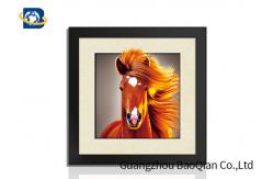 China Horse Animal Design 3D / 5D Custom Lenticular Printing MET / PP Material supplier