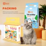 Super Light Soy Cat Litter Efficient Deodorization Biodegradable Litter