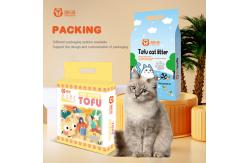 China Super Light Soy Cat Litter Efficient Deodorization Biodegradable Litter supplier