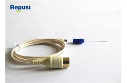 China Single use Concentric Needle Electrode , stainless steel wire needles in 7 colours supplier