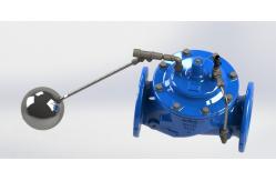 China Stainless Steel Trim EPDM Rubber Float Control Valve Made With GGG50 Materials supplier