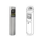 304 Stainless Steel Drop Card Collector Wire Drawing Cylinder For Visitor Management System for sale
