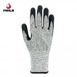 13 Gauge Touchscreen Safety Gloves With Sandy Nitrile Coating And Reinforced Thumb Area 4X43C for sale