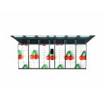 Electronic Lock Smart Parcel Locker With Last Mile Solution Outdoor Use Cooling Steel Camera for sale
