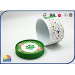 4C Printed Round Paper Packaging Tube Matte Lamination Recycled Customized for sale