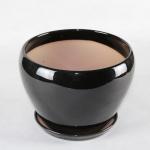 Durable And Versatile Ceramic Pots Glossy Finish For Living Room