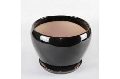 China Durable And Versatile Ceramic Pots Glossy Finish For Living Room supplier