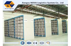 China Industrial Steel Middle Duty Pallet Rack Storage Systems Multi Layers High Density supplier