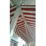 Outdoor Powder Coated Double Arm Awning Balcony Patio Awning for sale